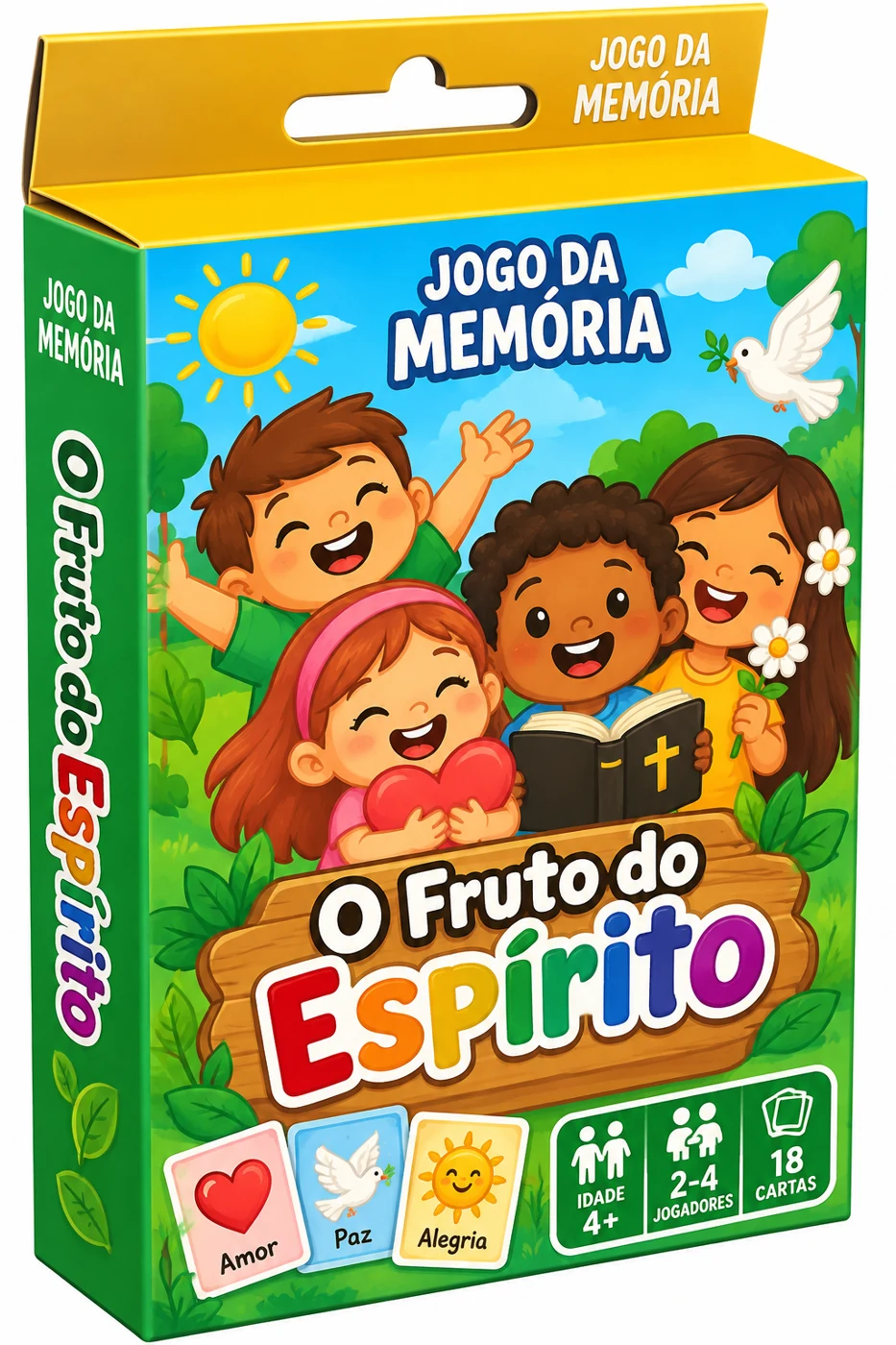Jogo da Memória — O Fruto do Espírito